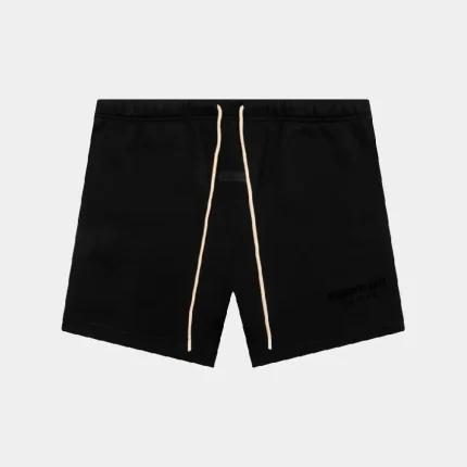 Yishan Black and White Essentials Shorts