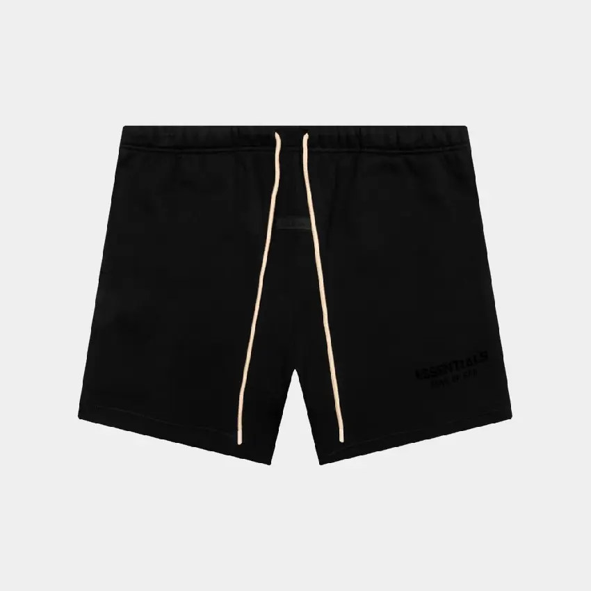 Yishan Black and White Essentials Shorts Yishan Black and White Essentials Shorts