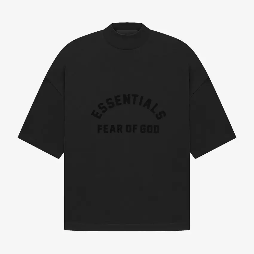 Yishan Essentials Dark Black t Shirts Yishan Essentials Dark Black t Shirts