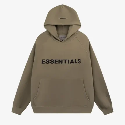 Yishan Essentials Dark Brown Hoodie