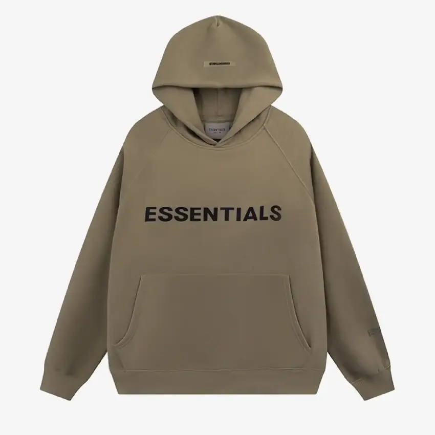 Yishan Essentials Dark Brown Hoodie Yishan Essentials Dark Brown Hoodie