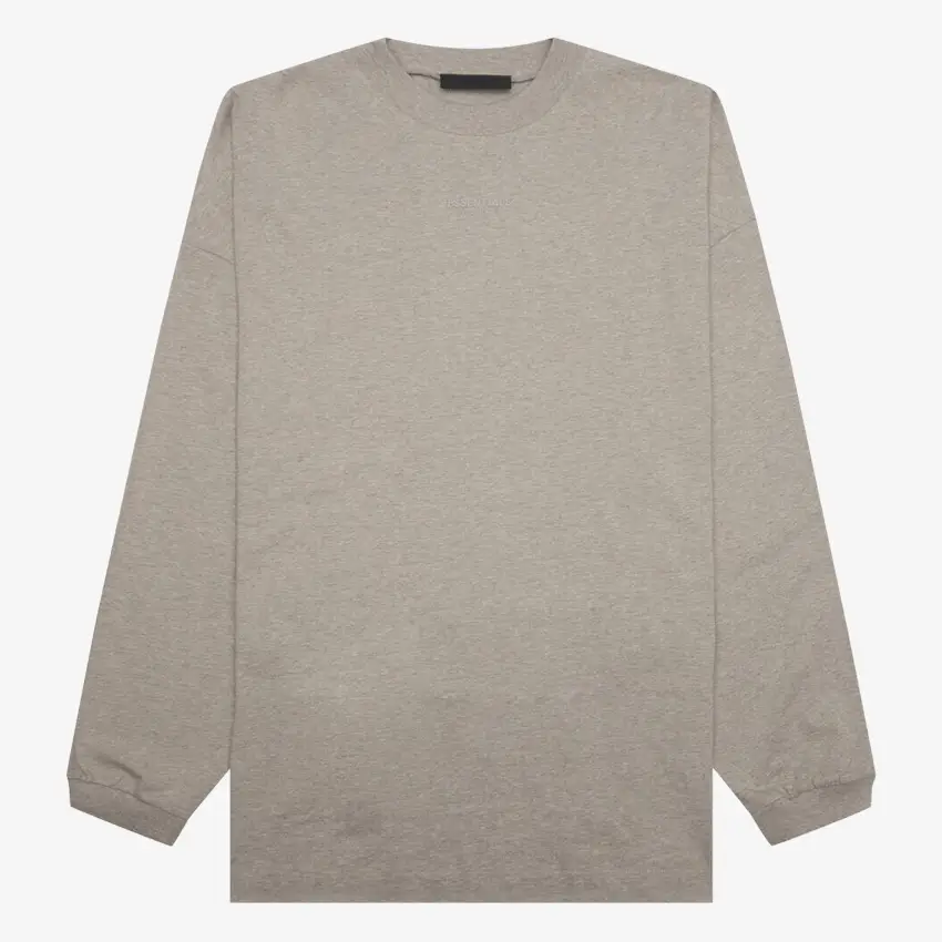 Yishan Heather Gray Essentials Sweatshirt Yishan Heather Gray Essentials Sweatshirt