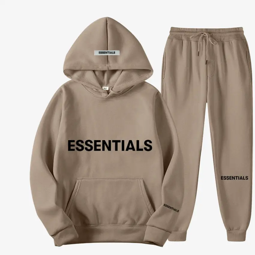 Yishan Light Khaki Essentials Tracksuit Yishan Light Khaki Essentials Tracksuit