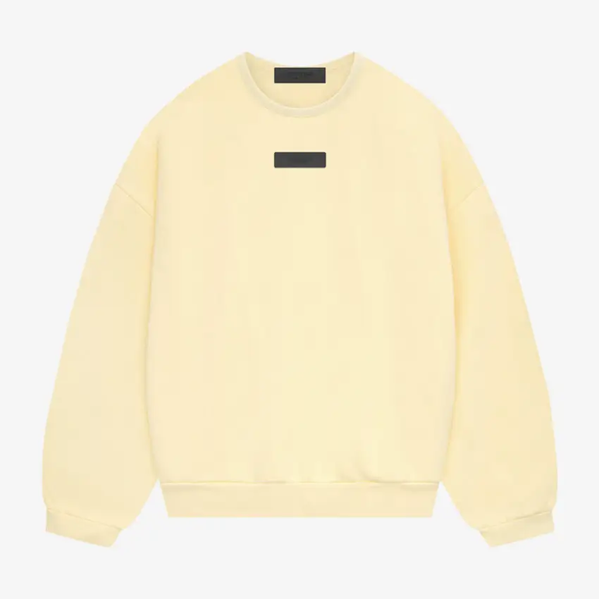 Yishan Off White Essentials Sweatshirt Yishan Off White Essentials Sweatshirt