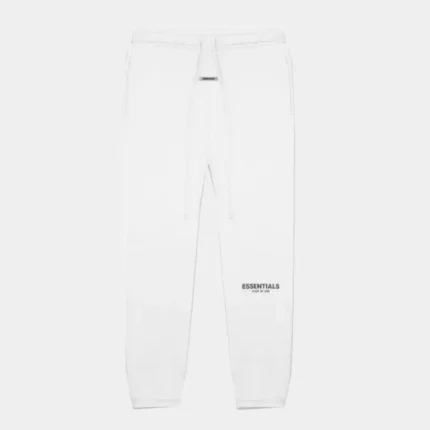 yishan white essentials sweatpants